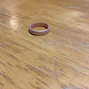 Rose Gold Silicone Ring